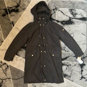 Michael Kors Black Jacket with Gold Zipper